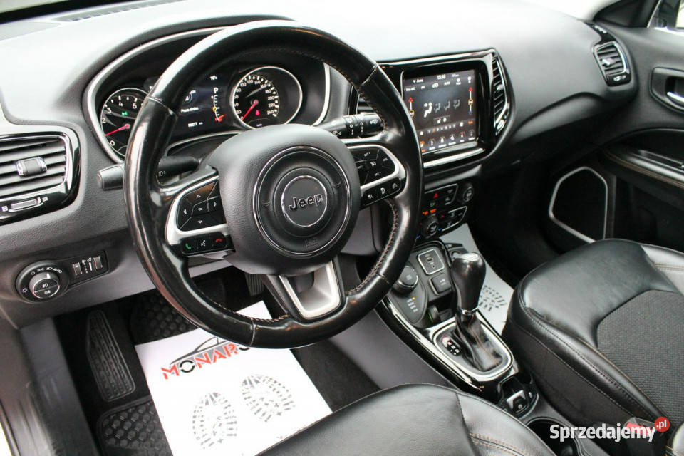 Jeep Compass LIMITED Automat 4WD 4x4 Salon światła do jazdy dziennej Compass Włocławek
