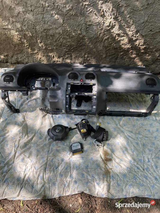 Vw caddy kpl deska konsola airbag sensor Wolsztyn