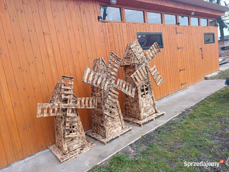 Wiatrak ogrodowy Mokrelipie