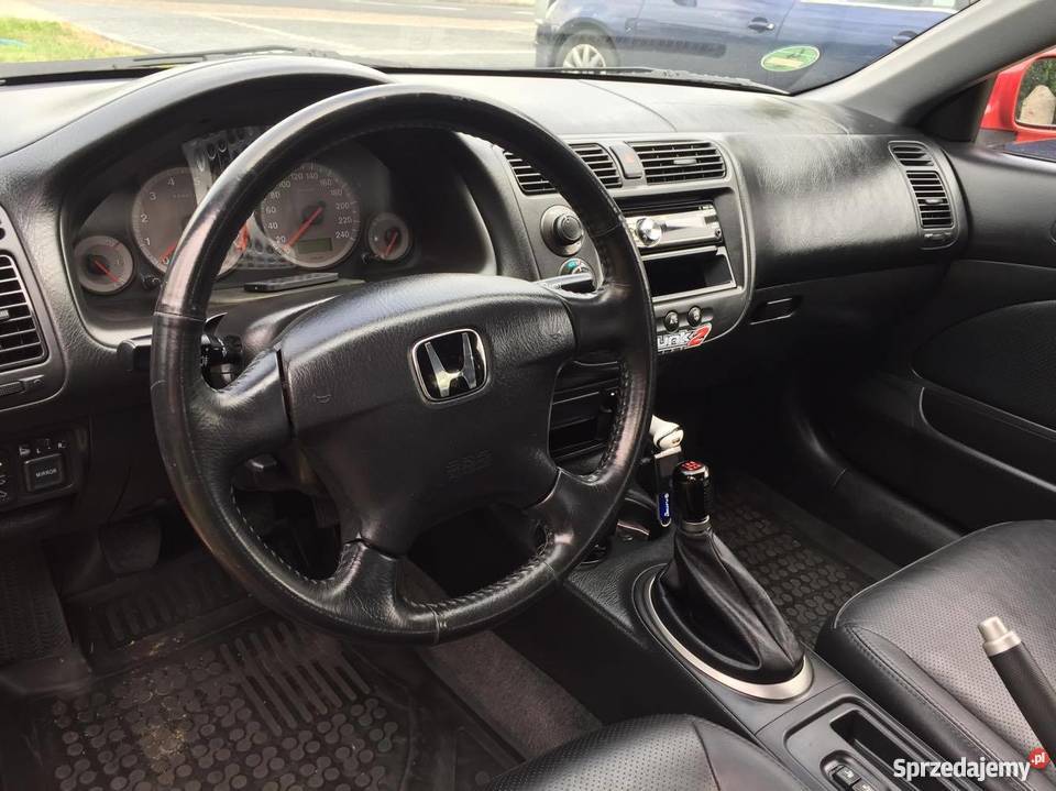 Honda Civic VII EM2 VTEC 17 d17a9 skórzana tapicerka Mordy