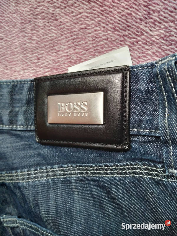 Spodnie męskiebawełna granatowe rozmiar L Hugo Rozmiar L świętokrzyskie Kielce