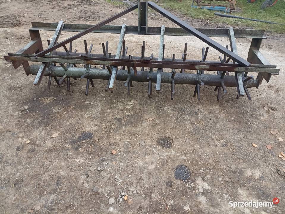 Wał z agregatu uprawowego Maszyny rolnicze małopolskie Limanowa