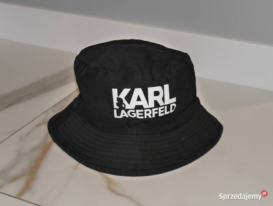 Karl Lagerfeld świetny kapelusz nowy Galanteria i dodatki Wrocław