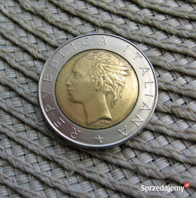 Włochy 500 Lirów 1985r Kalisz