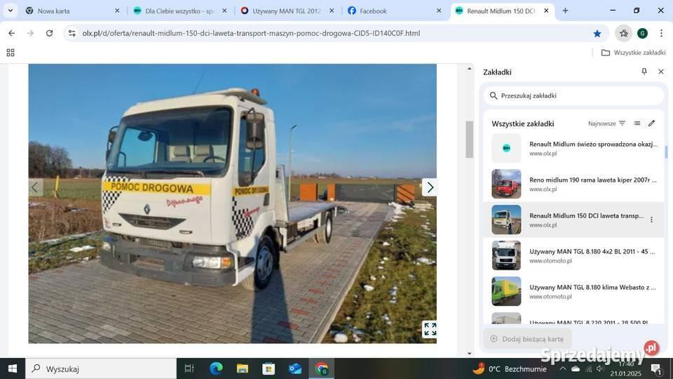 Renault Midlum Renault Midlum 10150 DMC 10t Biskupice sprzedam