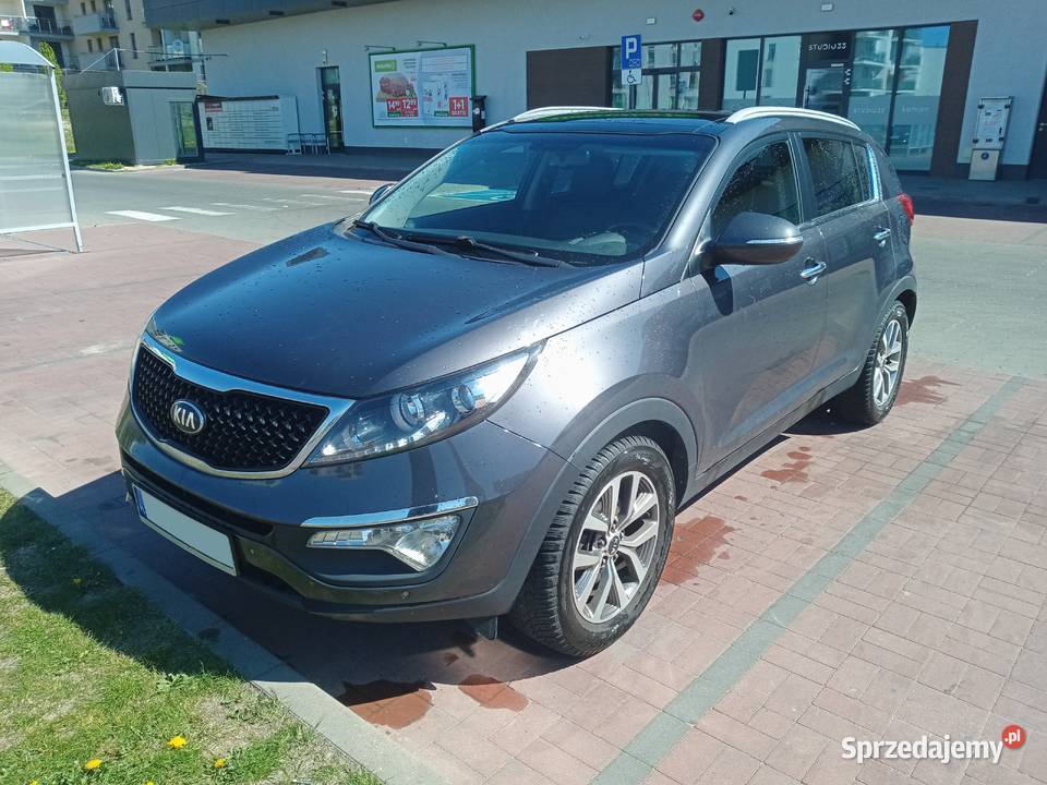 Kia Sportage FL 2014 bezwypadkowa dodatkowy lubelskie Lublin sprzedam