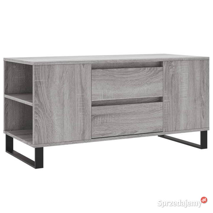 Stolik kawowy szary dąb sonoma 102x445x50 mazowieckie Warszawa