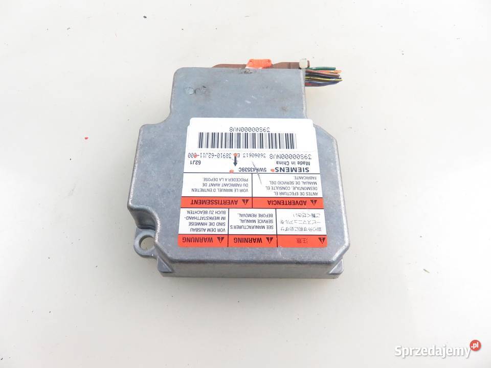 MODUŁ AIRBAG SUZUKI SWIFT III MZ EZ 3891062J11 małopolskie