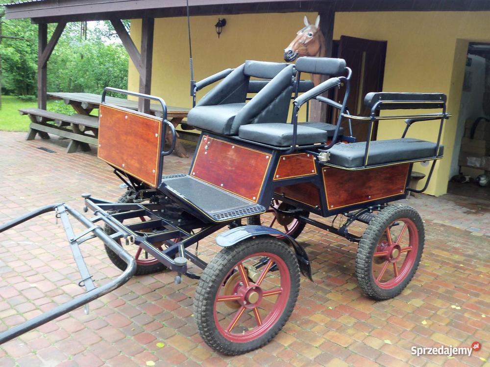 Bryczka konna para singiel