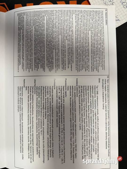 Sprzedam fiata 125 pickap long 1989 manualna Kozłów Biskupi