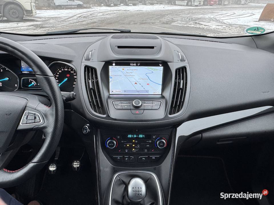 Ford Kuga 15BENZYNA STLINE Klimatronik Nawigacja benzyna