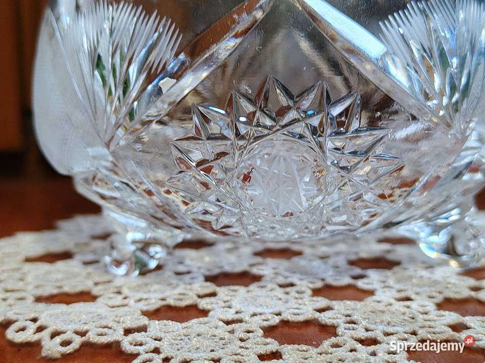 Cukiernica kryształ PRL Legnica