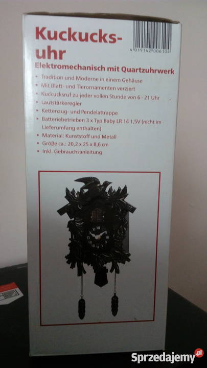 Zegar ścienny kukułka Bielsk