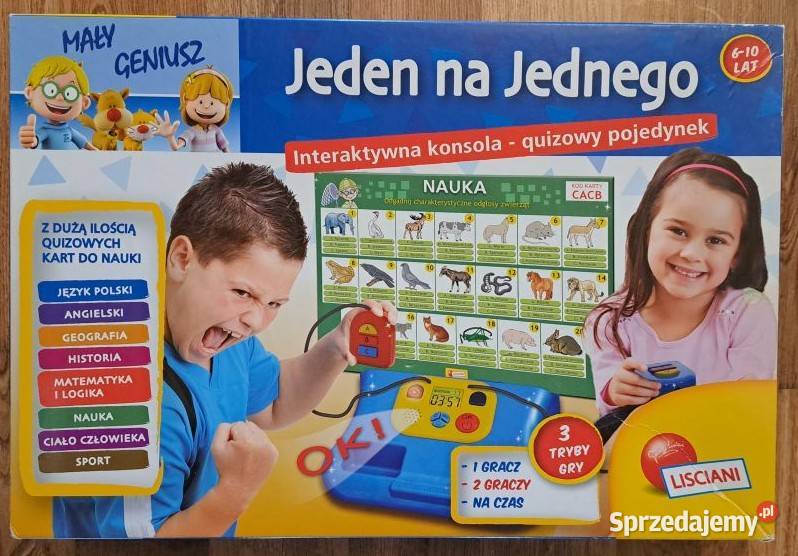 Interaktywna konsola quizowy pojedynek Jeden na Zielona Góra