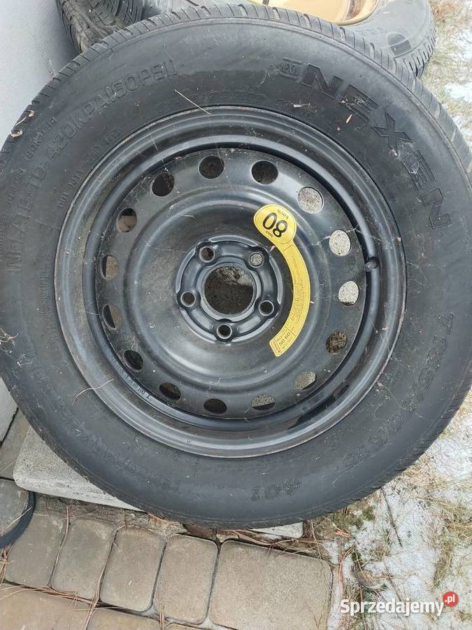 Koło dojazdowe zapasowe 16 SsangYoung Korando Bydgoszcz sprzedam