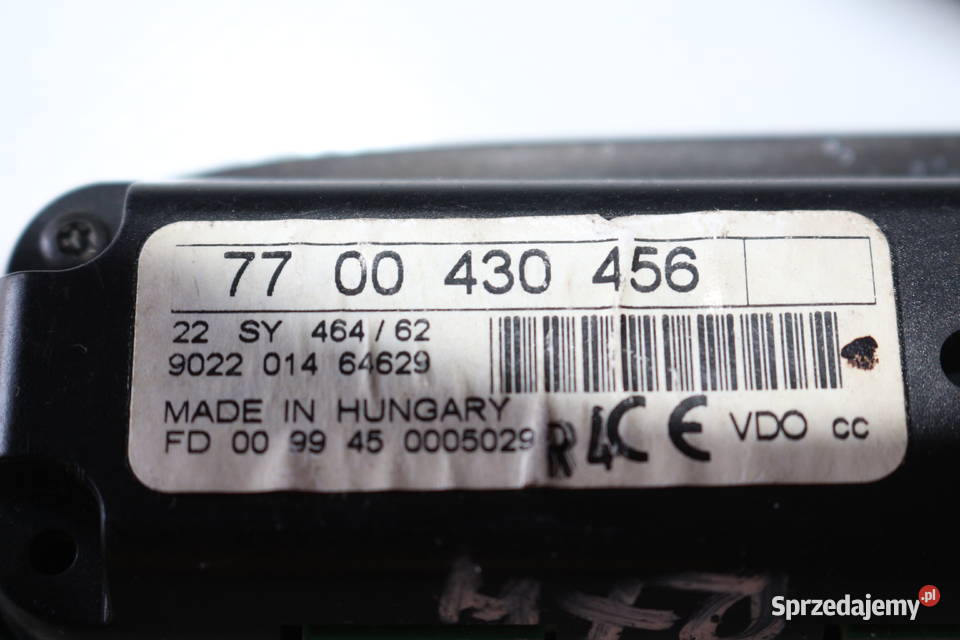RENAULT SCENIC RX4 PANEL STEROWANIA NAWIGACJĄ Prochowice