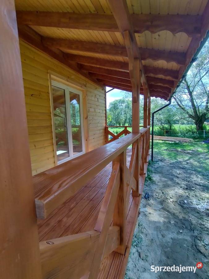 domek cało roczny bieszczadzki 35mtaras podkarpackie