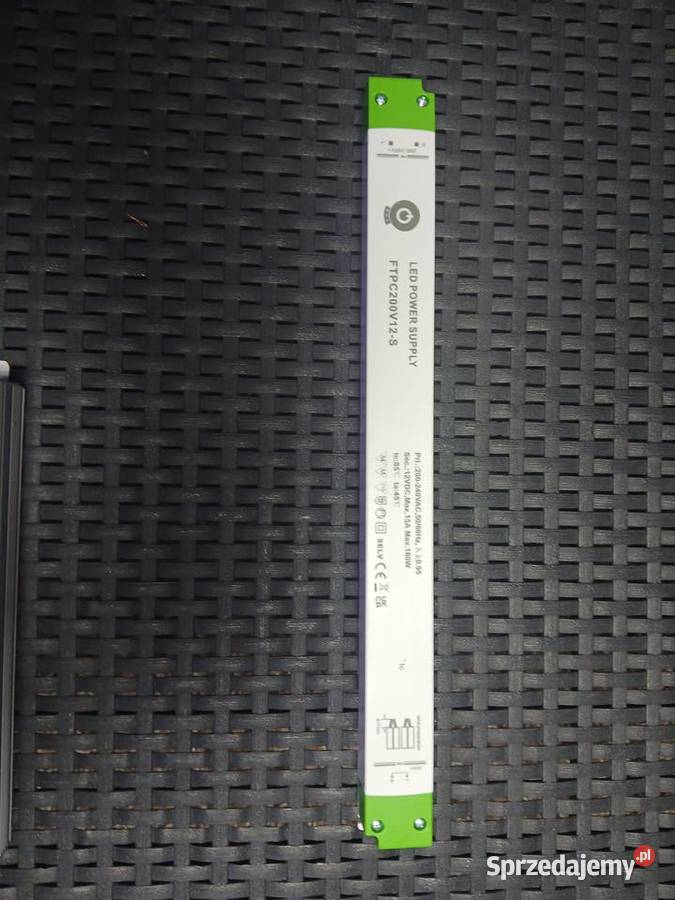 Zasilacz 12V 180W 15A FTPC200V12S slim Ozorków