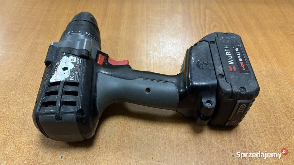 Wkrętarka Wurth BS 18A Power 2x40Ah 18V warmińsko-mazurskie Elbląg