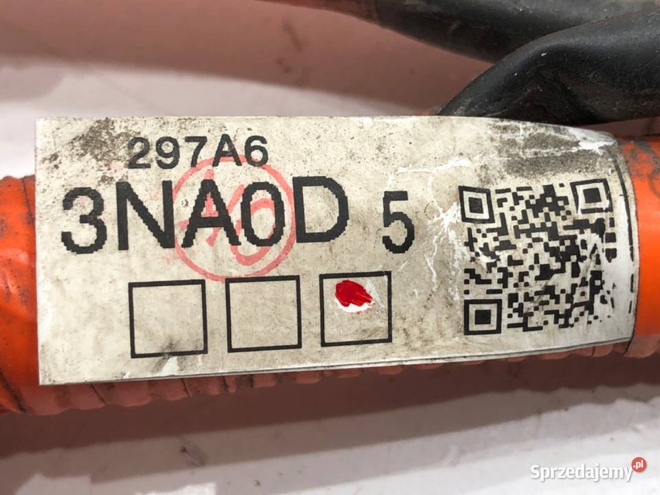 PRZEWÓD WYSOKIEGO NAPIĘCIA NISSAN LEAF ZE0 Przewody, wtyczki i wiązki Motoryzacja podkarpackie