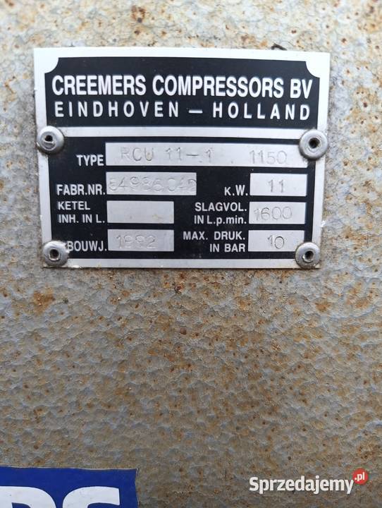 Sprzedam Kompresor Pozostałe Rojewo