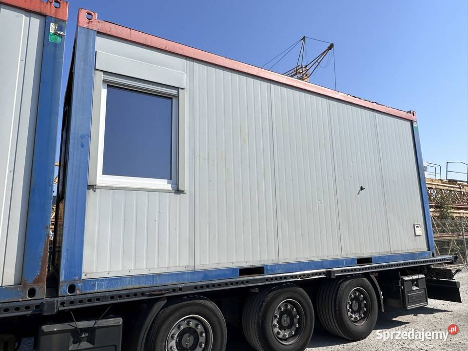 KONTENER BIUROWY SOCJALNY CONTAINEX 256 Wrocław