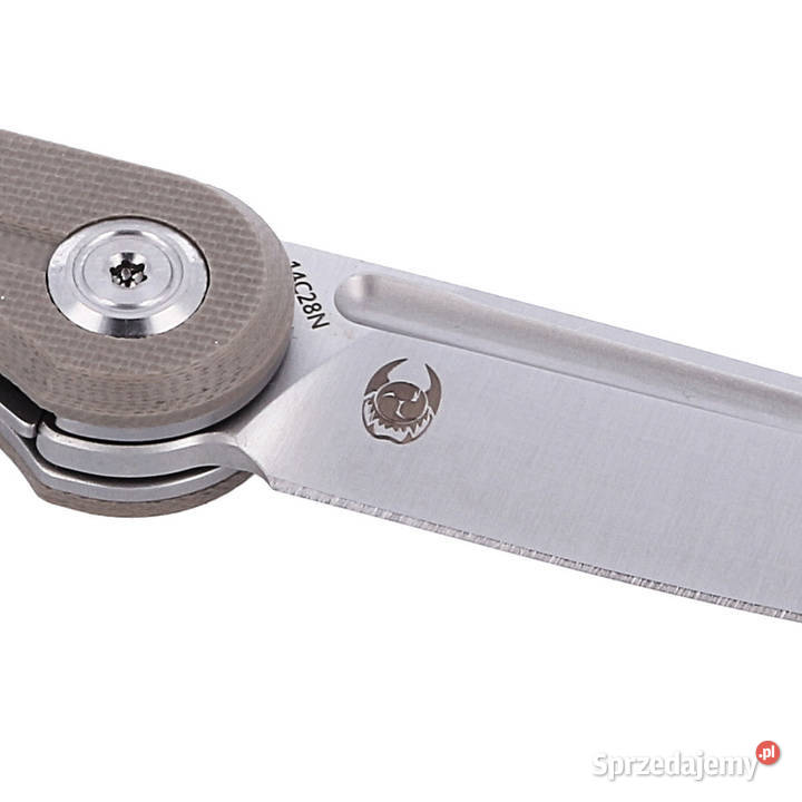 Nóż składany Kubey Mizo Tan G10 Satin 14C28N by mazowieckie Warszawa