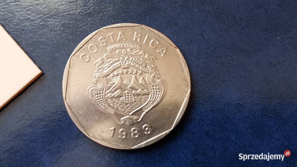 Stare monety 20 centów 1983 Kostaryka Lesko
