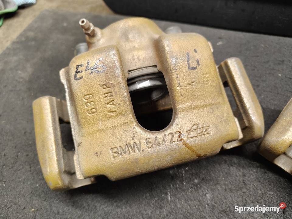 Bmw e46 zaciski hamulcowe przód 5422 oryginał łódzkie Aleksandrów Łódzki