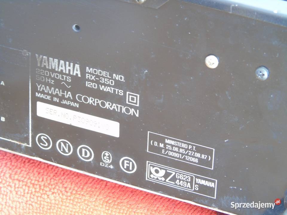 Amplituner stereo Yamaha RX350 sprawny WYSYŁKA Jasło