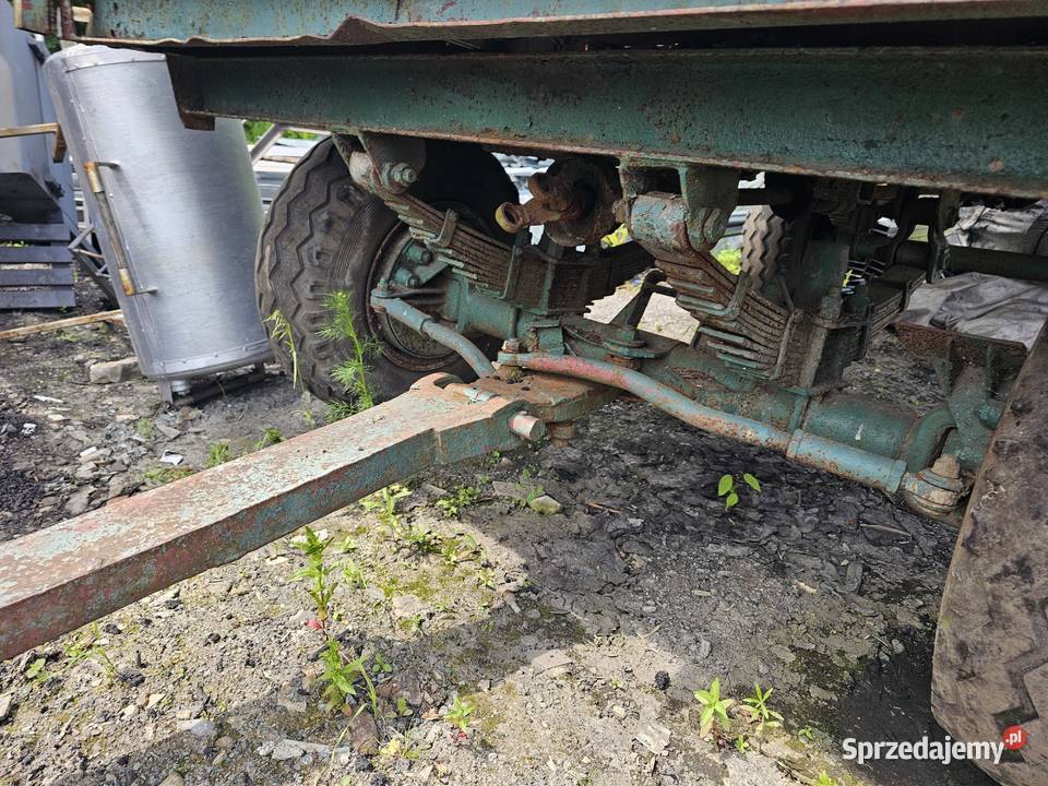 Przyczepa dwuosiowa ciągnikowa rolnicza łódzkie