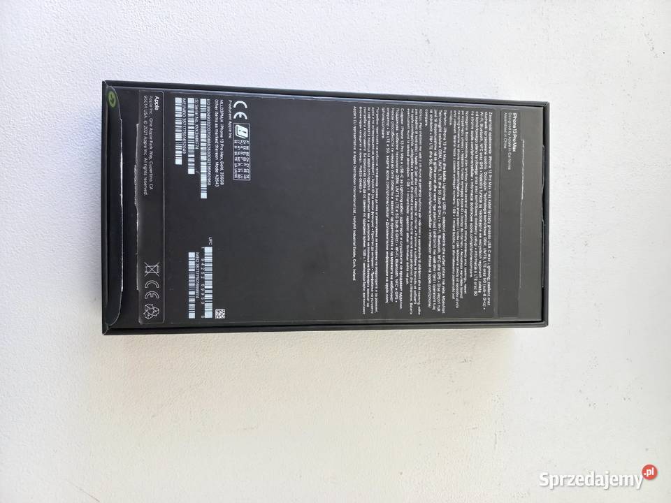 Pudełko IPhone 13 pro orginał