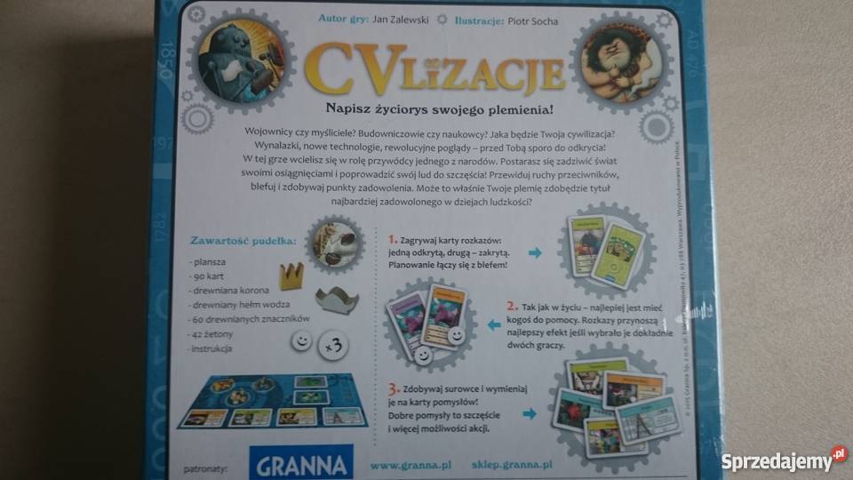 CVlizacje gra planszowa rodzinna Kielce sprzedam