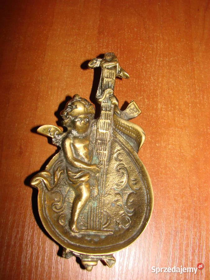 mosiężna popielniczka pomorskie Pruszcz Gdański