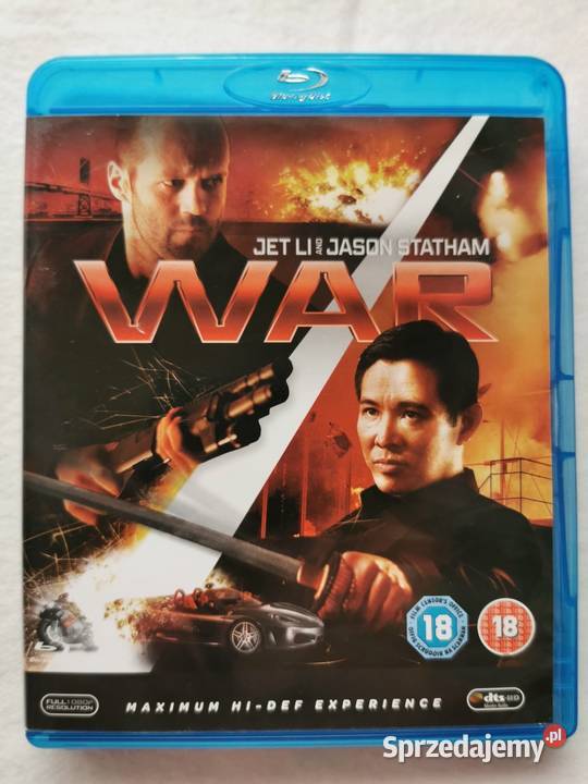War Zabójca Bluray En 2007 Jason Statham Jet Li Filmy Wytrzyszczki
