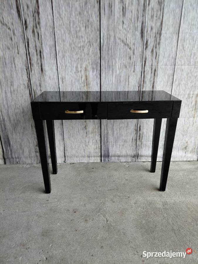 konsolka czarna połysk 488 Konsole Meble Byczyna sprzedam