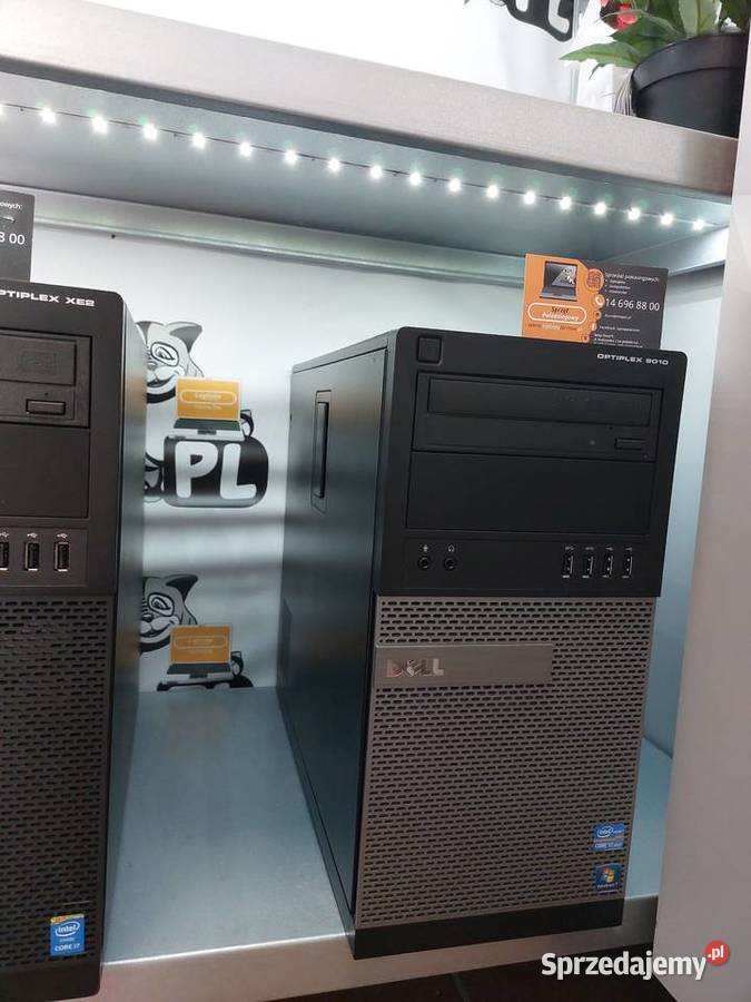Komputer stacjonarny DELL i3 2 dysk SSD HDD Tarnów