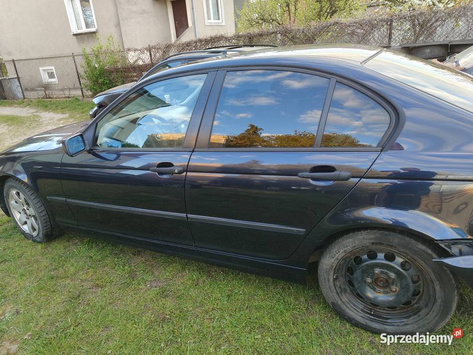 Bmw e46 sedan drzwi tylne lewe orientblau łódzkie Aleksandrów Łódzki