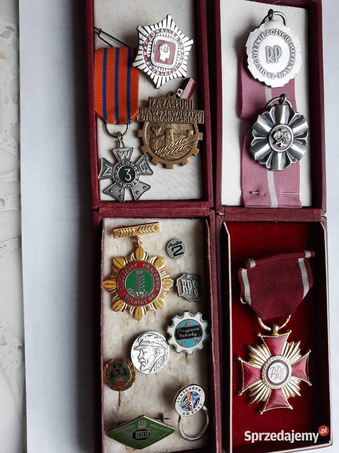 Medale i przypinki Warszawa