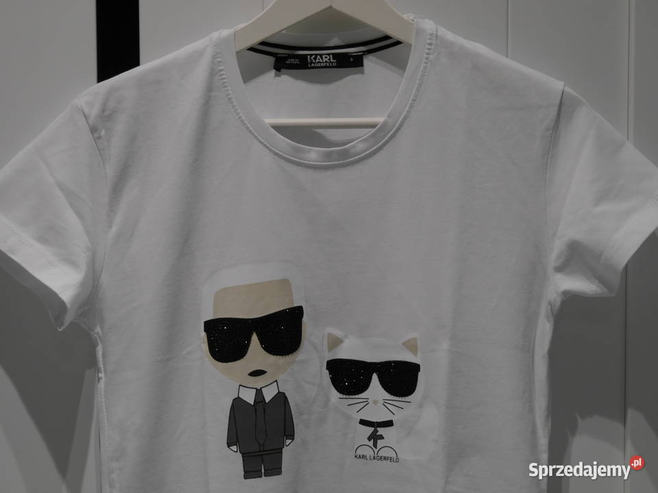 Karl Lagerfeld piękna bluzeczka cyrkonie 36 S Wrocław sprzedam