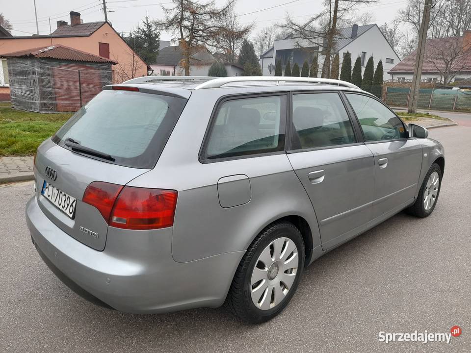 Audi A4 b7 20 tdi 8v140 koni Automat 2006r Siedliszcze-Osada
