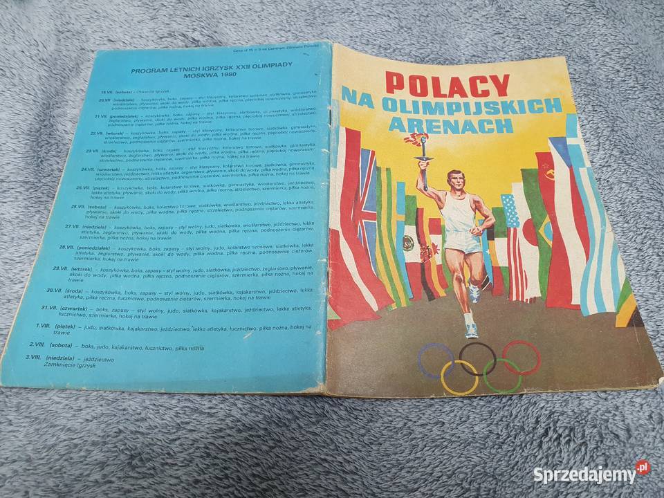 Polacy na Olimpijskich Arenach wydanie 1 1980 Gdynia