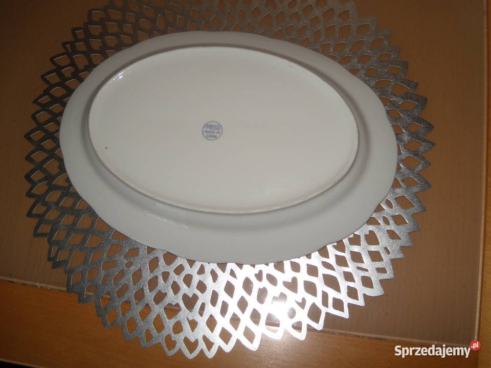 Talerz porcelanowy mazowieckie Warszawa sprzedam