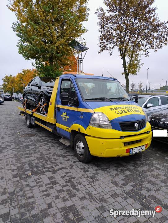 Renault Mascott pomoc drogowa platforma 160KM Górno