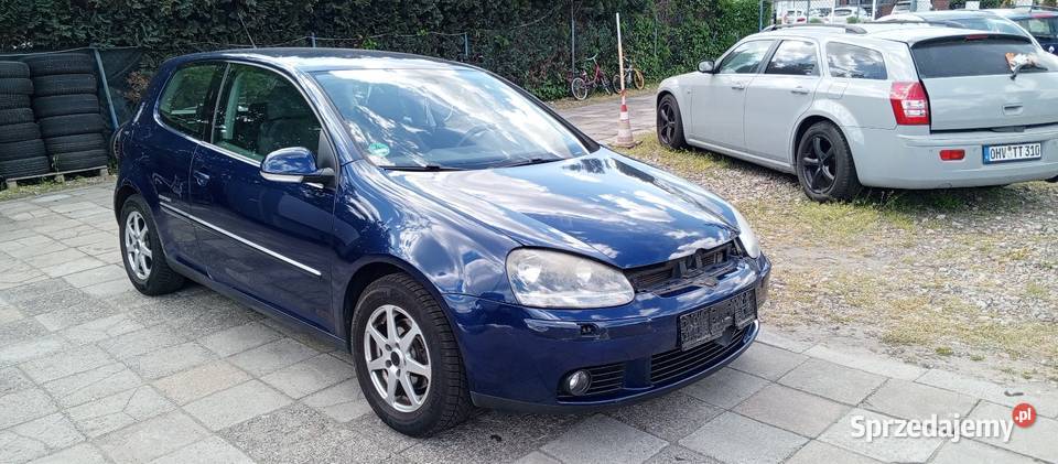 VW Golf V14 BenzynaZ NiemiecUszkodzonyOkazja Motoryzacja Szamotuły sprzedam
