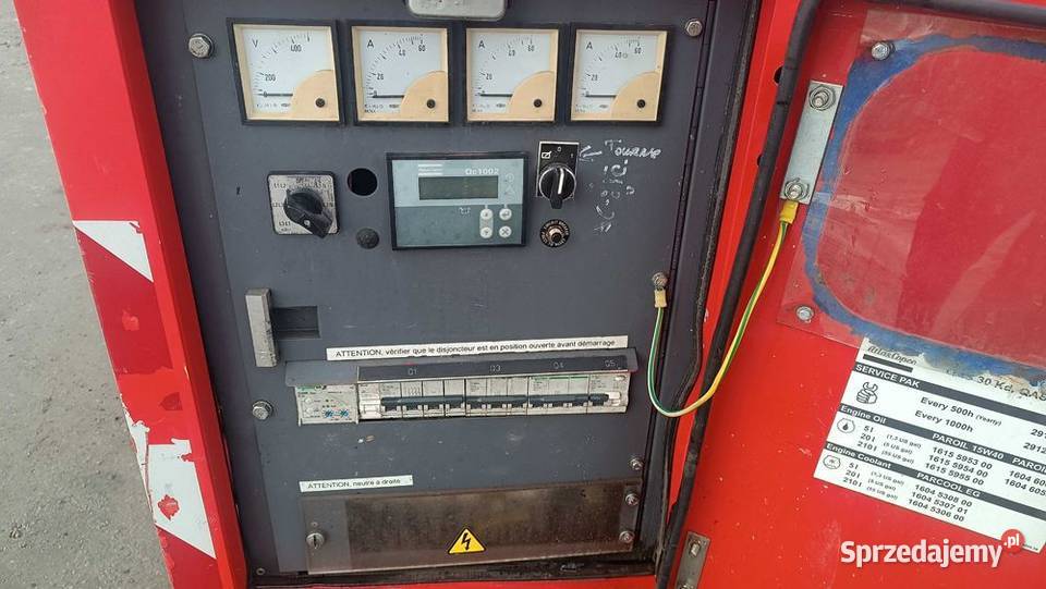 Agregat prądotwórczy ATLAS COPCO QAS 40 12r Sułów
