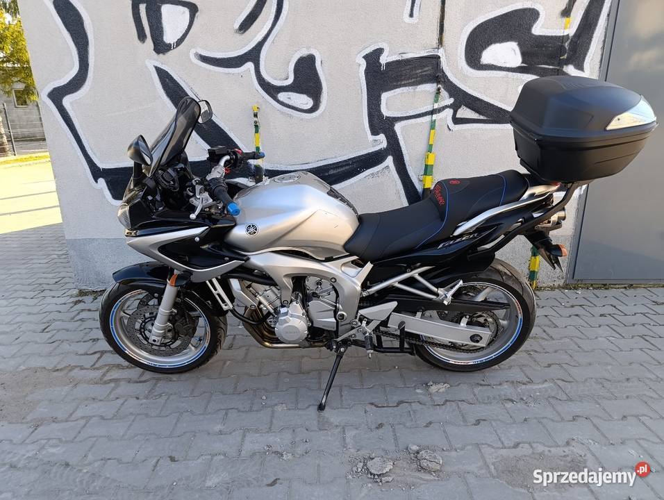 Zadbana Yamaha FZ6 Grzane Manetki Kufer Dodatki manualna Będków-Kolonia