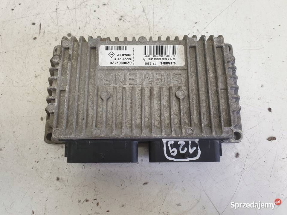 Renault Scenic II 16 16V STEROWNIK SKRZYNI Rudka