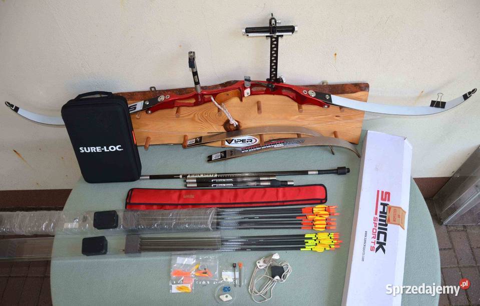 Łuk sportowy klasyczny Samick Vision zestaw Pozostałe Środa Wielkopolska sprzedam