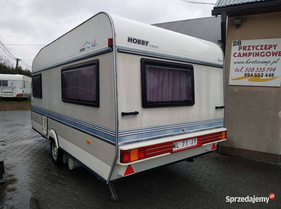 Przyczepa kempingowa Hobby 420 Classic 1994 Kraków